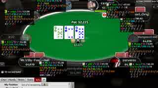 【FT in $0.25SNG_45man_1/? 】もっとポーカーつよくなりたい@トナメ-004