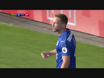 【EPL第7節】レスター・シティvsサウサンプトン ハイライト