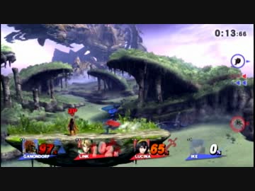 【スマブラWiiU】槍魔王の快感ガチーム集【ガノンドロフ】