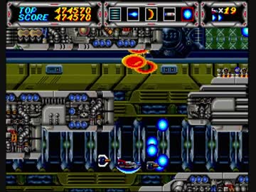 Thunder Force III[GENESIS版実機 MANIA STAGE 6～エンディング](2/2)