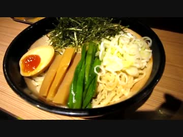 みそ味の油そば「油みそ麺」 (月島のいちなり) ２５杯目