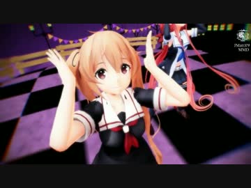 【MMD艦これ】セイデンキニンゲン白露型で