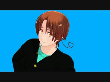 【APヘタリアMMD】   学ラン枢軸が踊ってみた