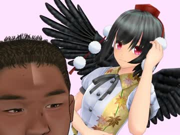 【MMD】射命丸に性の裏技をしてみた