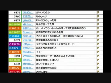 【ch】うんこちゃん『雑談(1枠目)』8/10【2016/10/06】