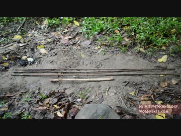 ホモと学ぶアトラトル(投槍器).Spear Thrower