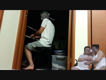 チョップしてガバ穴にスティックだで