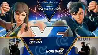 SEAM2016 スト5 Pool11 WinnersFinal GO1 vs sako