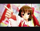 【東方MMD】 ねこ巫女れいむさんでリトライ☆ランデヴー