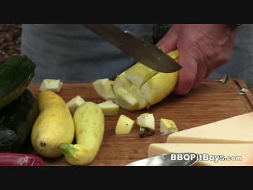 ズッキーニとイエロースクワッシュのキャセロール