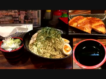 １０円ハムカツとラーソー (錦糸町の元祖博多中州屋台ラーメン一竜)