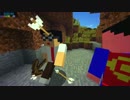 【Minecraft】三人称ガチンコレース 30分ダイヤ編【鉄塔】1/2
