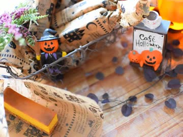 【ハロウィン】かぼちゃチーズケーキを作ってみた【その2】