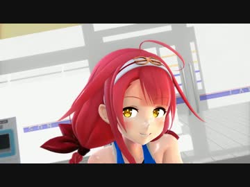 【MMD艦これ】ローソンっぽい江風で極楽浄土を踊ってみた