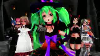 【MMD】Crazy ∞ nighT【Halloween】