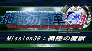 【地球防衛軍4.1】エアレイダーＩＮＦ突破作戦 M３９【字幕】