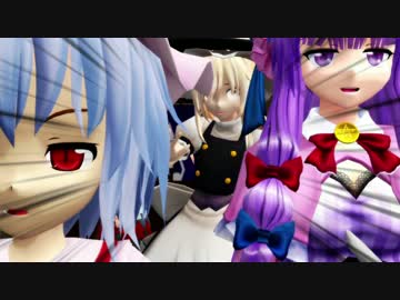 【東方MMD】パチェとレミィと奇妙な本屋【MMD紙芝居】