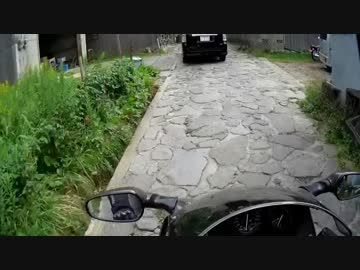 CBR1100XXで暗峠に車載テスト