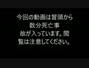 【閲覧注意】激しい事故動画14