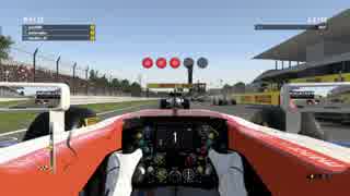 F1 2016 ランク戦 シーズン0 アシ有りクラス 第1戦日本 決勝 やんばる視点