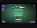 【実況】蛇を育てて戦う slither.io 幼馴染とやってみた。【二人】