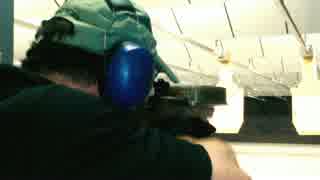 【毎分１２００発】　２２口径サブマシンガンＡＭ１８０　２７５連射