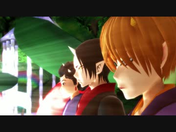 【MMD鬼徹】天国地獄キノコ大戦