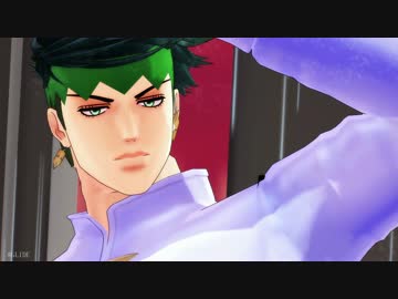 【MMD】 露伴と仗助でGLIDE 【ジョジョ】