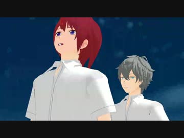 【MMDあんスタ】瀬名泉と朱桜司でオツキミリサイタル【本番前日】