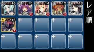 【白以下未覚醒＋ヒラなし】仇敵、酒呑童子☆3　改【千年戦争アイギス】