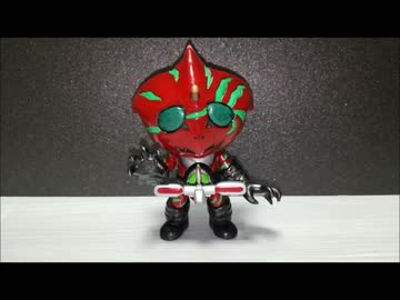 ガンプラ改造　仮面ライダーアマゾンアルファ作ってみた