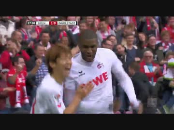 【ブンデスリーガ第7節】ケルンvsインゴルシュタット ハイライト