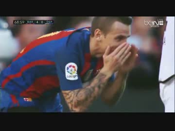 【リーガBBVA第8節】バルセロナvsデポルティーボ ハイライト