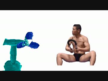 扇風機に指を突っ込むゆうさく.mp-p