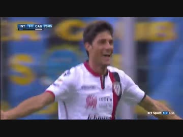 【セリエA第8節】インテルvsカリアリ ハイライト