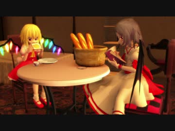 【東方MMD】紅魔館の朝ごはん☕