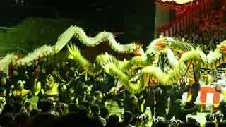 長崎くんち：筑後町４龍踊クライマックス