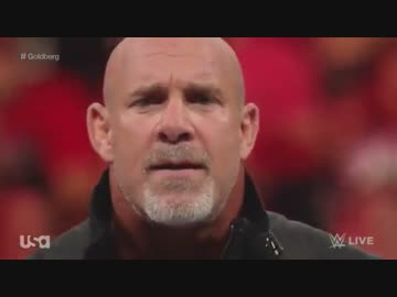 ゴールドバーグがRAWに登場！