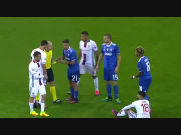 【16/17CL】ユベントスvsオリンピック・リヨン ハイライト