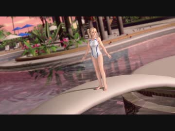 DOAX3 グラビア集 マリー 競女!!!!!!!!コラボ水着