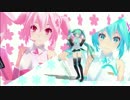 【MMD】Hand in Hand 初音ミク【踊ってみた-初投稿】