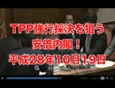 TPP強行採決を狙う安倍内閣！安倍を降ろせ！