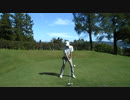 ゴルフスイング ドライバーのドローボール2016.10.12