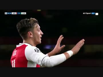 【16/17CL】アーセナルvsルドゴレツ ハイライト