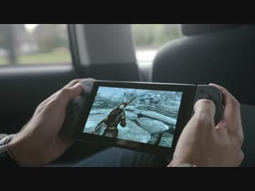 携帯モード。外出先などでゲームをプレイできる