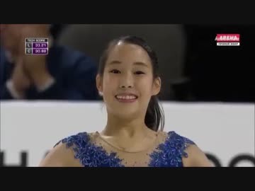 三原舞依 フィギュアスケート スケートアメリカSP(2016.10.22) ロシア語実況