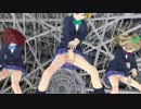 【MMD】Lovelive4人が超ミニ制服でChained Upを踊る