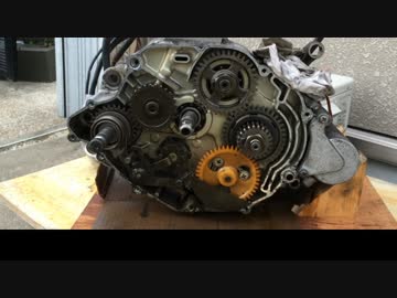 【YD125】バイクを弄りたい-10　エンジン分解-腰下編2