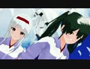 【MMD艦これ】翔鶴と瑞鶴そして空母水鬼の『リトルパレード』【比較用】