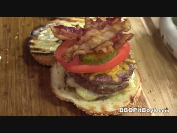 ベーコンベーグルバーガー